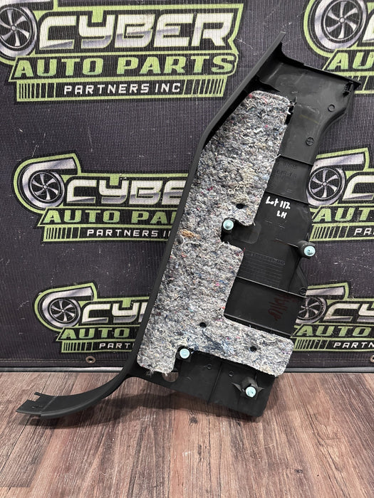 2017 NISSAN TITAN XD RESERVE REAR LEFT LOWER C PILLAR TRIM OEM 76916 8S515