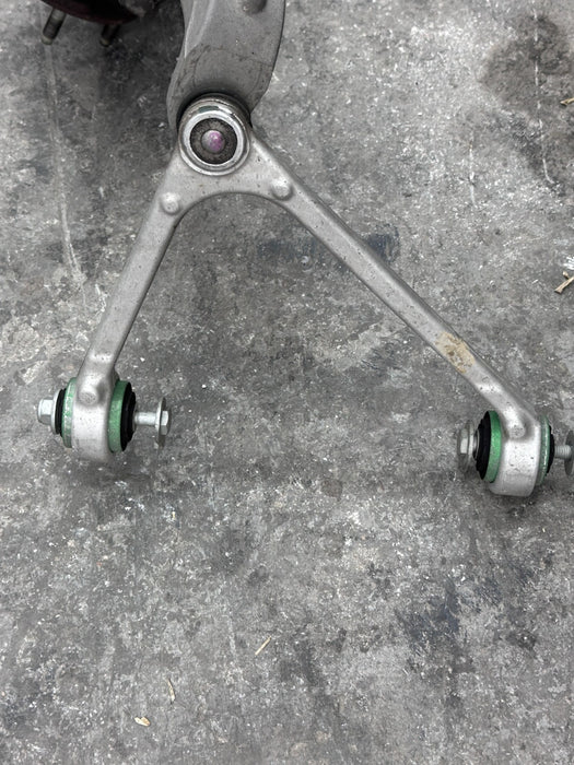 2015 JAGUAR F TYPE FRONT LEFT KNUCKLE SPINDLE OEM EX53-3K186-AB