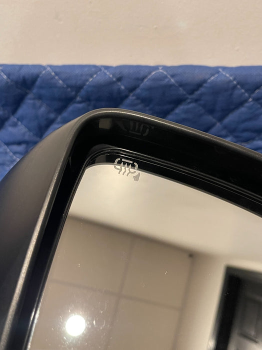 2014 NISSAN 370Z NISMO FRONT GRAY RIGHT DOOR MIRROR W/ RED STRIPE OEM *PEELING*