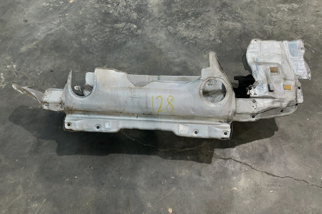 2017 AUDI R8 EXHAUST HEAT SHIELD OEM 4S0 825 613 B