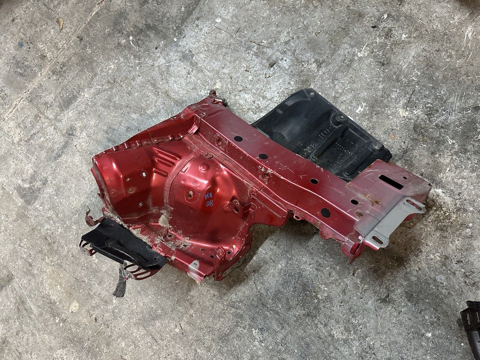 2014 TOYOTA PRIUS V FRONT RIGHT PASSENGER INNER FRAME RAIL APRON OEM