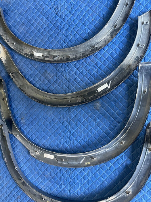 2016 2019 NISSAN TITAN XD RESERVE FRONT & REAR FENDER FLARE SET OEM