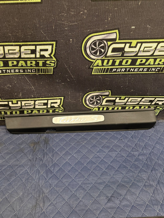2014 PORSCHE 911 TURBO S FRONT RIGHT KICK PLATE OEM *BENT #6*