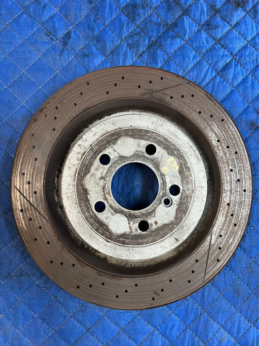 2015 MERCEDES-BENZ C63S AMG SEDAN  FRONT REAR BRAKE CALIPERS DRILLED ROTORS OEM