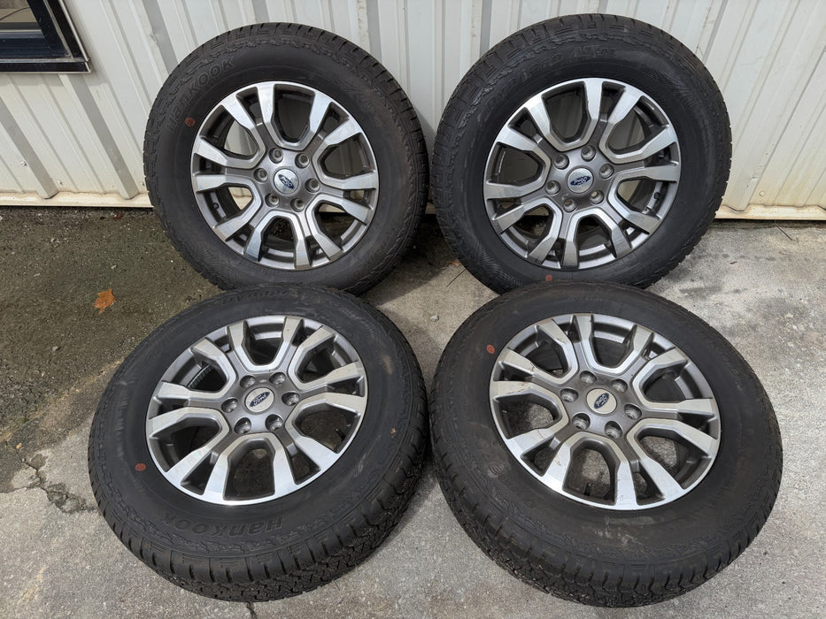 *NEW* FORD RANGER TAKE OFF WHEELS RIMS TIRES HANKOOK DYNAPRO ATM 265/60R18