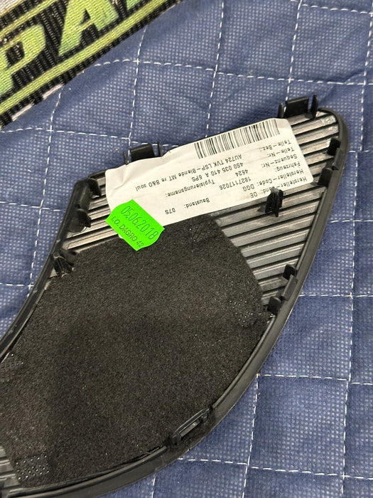 2018 AUDI R8 SPYDER RIGHT PASSENGER DOOR SPEAKER GRILLE 4S0 035 410 A 4S0035410