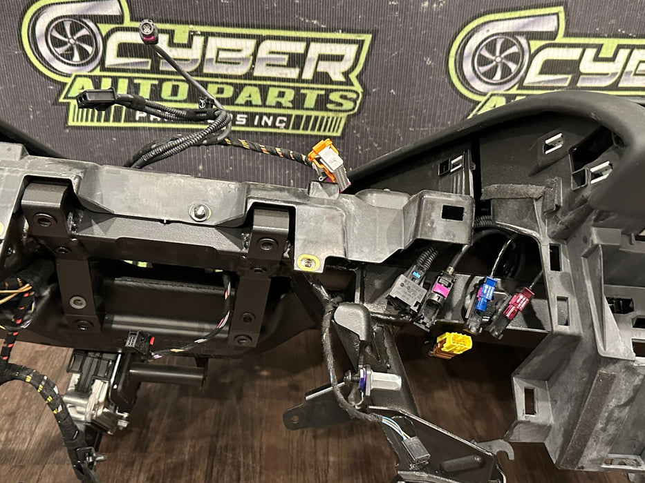 2017-18 AUDI R8 DASH DASHBOARD W BAG OEM *NEEDS UPHOLSTERING*