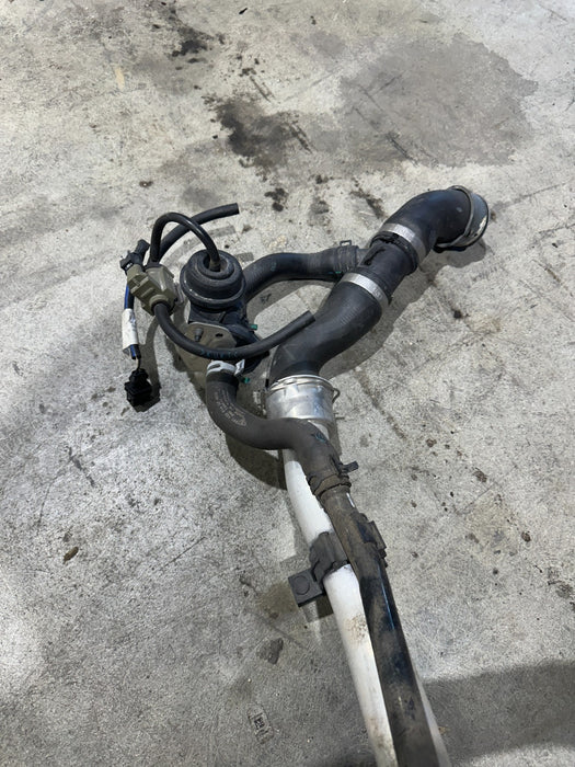 2014 PORSCHE 911 TURBO S REAR RIGHT ENGINE WATER COOLANT HOSE LINES OEM