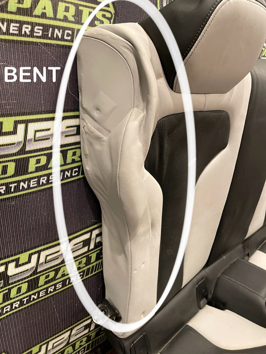 2020 BMW M4 F82 REAR BACK SEAT LEATHER CUSHIONS HERITAGE EDITION OEM *READ/BENT*