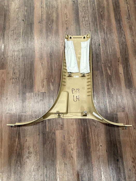 2017-2019 FORD F250 F350 LARIAT TAN DRIVER LEFT LOWER B PILLAR TRIM OEM *SCRATCH