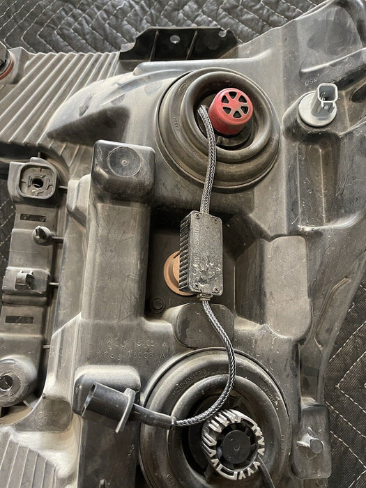 2017 2018 FORD F250 F350 F450 HALOGEN HEADLIGHT PAIR LEFT RIGHT OEM W/ LED BULBS