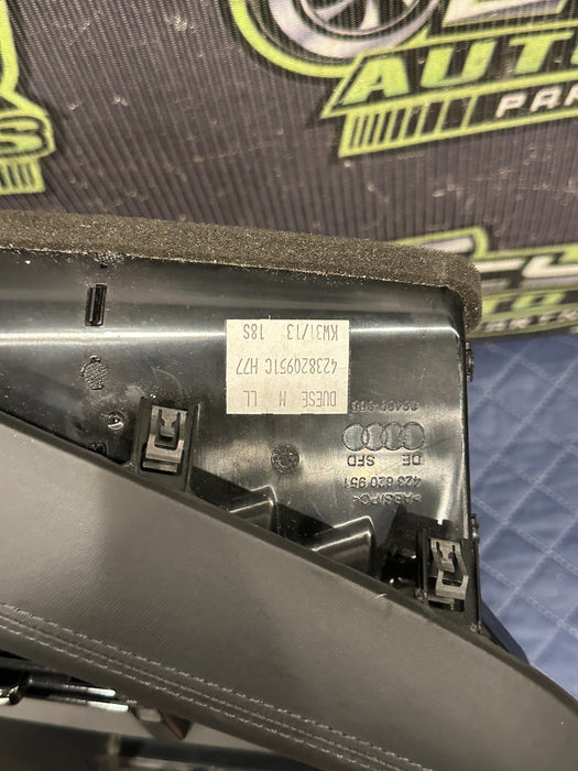 2014 AUDI R8 FRONT CENTER DASH AIR VENT A/C TRIM BEZAL 423 820 951