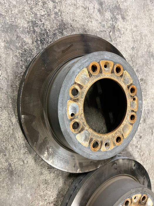 2020 2021 2022 GMC SIERRA 2500 3500 DIESEL FRONT DISC BRAKE ROTORS OEM 13529518