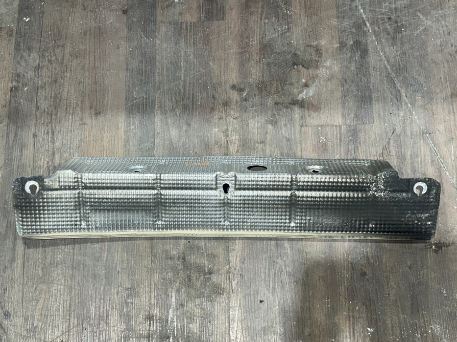 2014 PORSCHE 911 TURBO S 991 REAR BUMPER THERMAL HEAT SHIELD OEM 99150547100