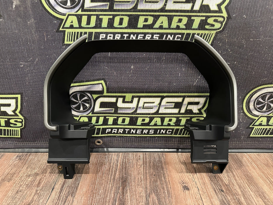 2017-19 FORD F250 F350 F450 LIMITED SMOKE SATIN GAUGE CLUSTER SURROUND TRIM OEM