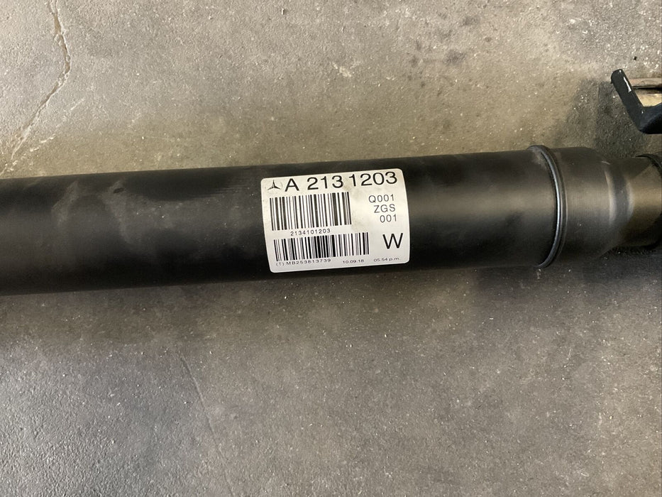 2019 MERCEDES BENZ E63 AMG 4.0L REAR AWD DRIVE SHAFT OEM 2134101203