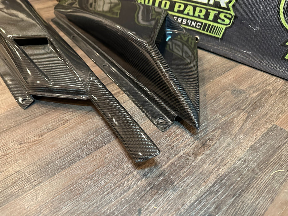 2015-2019 LAMBORGHINI HURACAN LP610-4 LP580-2 CARBON FIBER ENGINE AIR VENTS