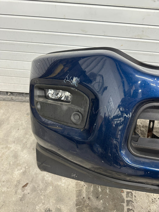 2021 RAM 2500 LARAMIE FRONT BUMPER W HARNESS BLUE PEARL (PPX) OEM *READ*