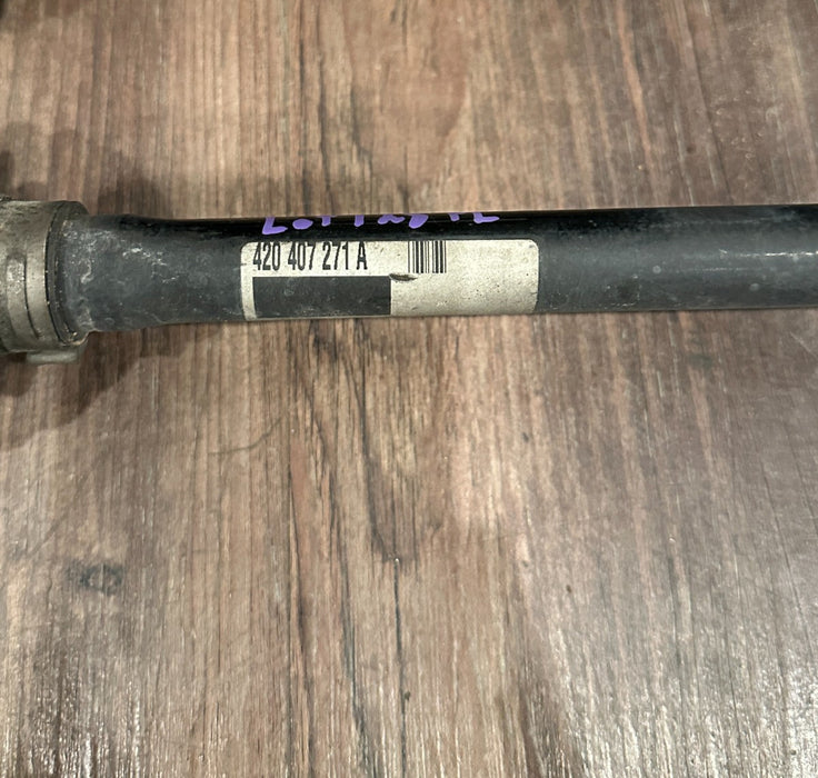 2017 AUDI R8 SPYDER GALLARDO FRONT LEFT CV AXLE SHAFT OEM 420 407 271 A