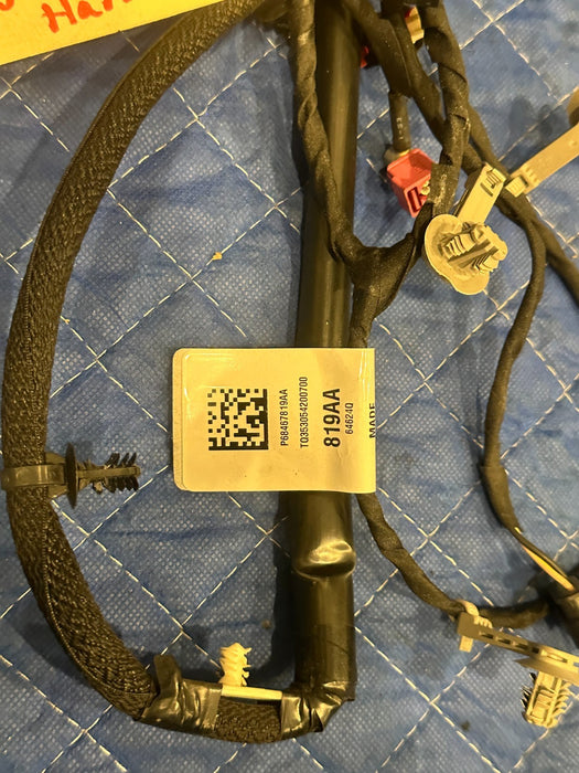 2022 DODGE RAM TRX 1500 TAILGATE WIRING HARNESS OEM 68531012AB