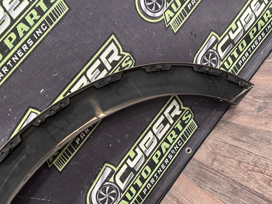 2017-2022 FORD F250 F350 FRONT LEFT RIGHT FENDER FLARES GOLD OEM *PAINT FLAWS*