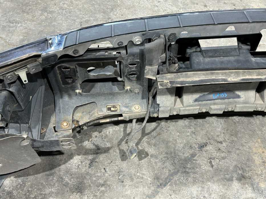 2017-2019 FORD F250 F350 FRONT CHROME BUMPER OEM *DENT/NO ADAPTIVE MODULE*