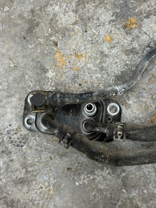 2020 FORD F250 F350 F450 6.7L DIESEL ENGINE FUEL COOLER W LINES ASSEMBLY OEM