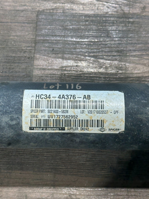 2017-2019 FORD F250 F350 SUPERDUTY 6.7L DIESEL FRONT DRIVESHAFT OEM HC34-4A376-A
