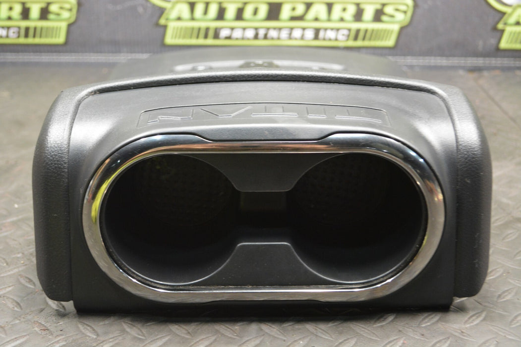 NISSAN TITAN XD CENTER CONSOLE REAR COVER TRIM HEATED SEATS AC SWITCH VENTS