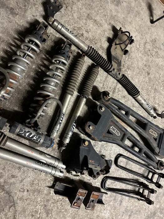 2017-2022 FORD F250 F350 6" BDS FOX COILOVER 6" LIFT KIT FOX SHOCKS STABILIZER