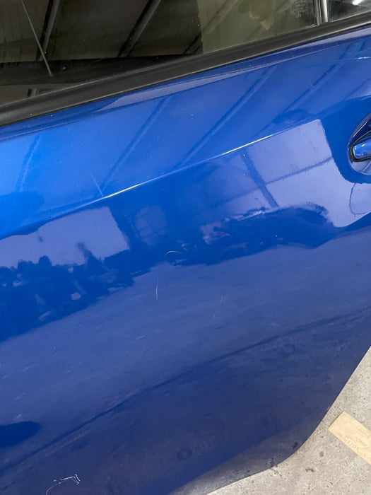 2015-2020 SUBARU WRX STI REAR LEFT DRIVER DOOR SHEEL OEM WORLD RALLY BLUE