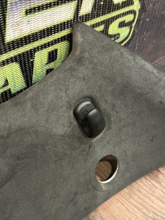 2021 AUDI R8 REAR PASSENGER RIGHT ALCANTARA C PILLAR TRIM OEM *WEAR/READ*