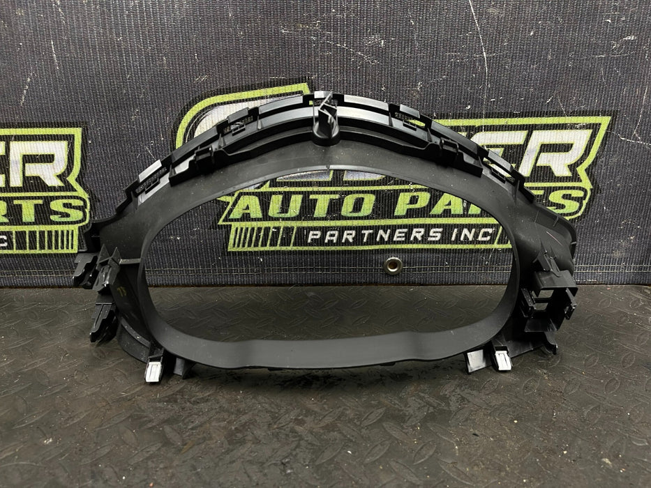 2017 SUBARU BRZ SPEEDOMETER CLUSTER SURROUND TRIM OEM 2018 2019