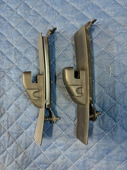 2017 FORD F250 F350 F450 PLATINUM B PILLAR SEAT BELT ADJUSTER BRACKETS PAIR