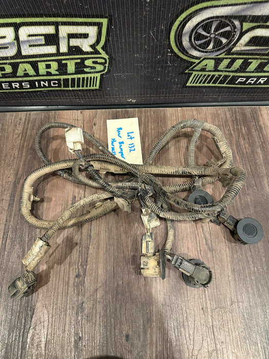 2017-2019 FORD F250 F350 F450 REAR BUMPER HARNESS W SENSORS OEM JC3T 15K868