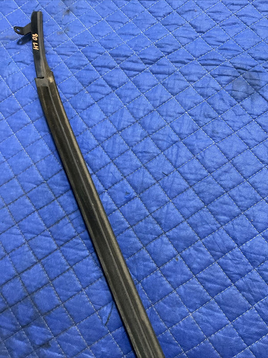 2018 NISSAN 370Z NISMO LEFT DRIVER SIDE EXTERIOR DOOR MOULDING TRIM~WEARS~