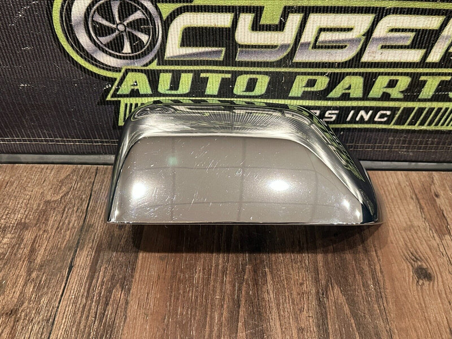 2017-19 FORD F250 F350 F450 DRIVER LEFT CHROME MIRROR CAP OEM HC3B-17D743
