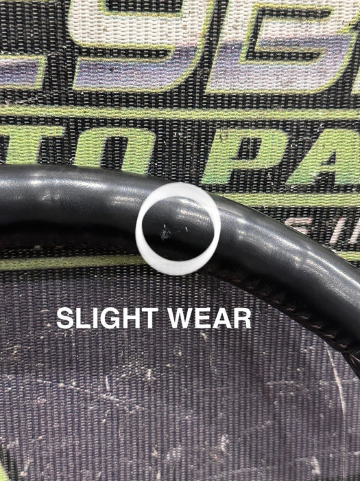 2017-2019 FORD F250 F350 F450 CARBON FIBER STEERING WHEEL OEM *FAULT/PARTS ONLY*