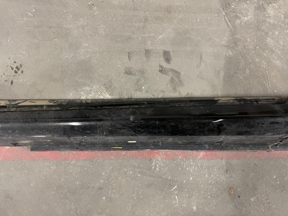 2013 INFINITI G37S CONVERTIBLE DRIVER LEFT SIDESKIRT BLACK OEM 2009-2015 Q60