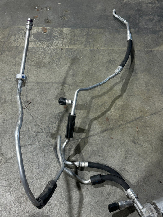 2014 PORSCHE 911 TURBO S AC A/C RECIEVER DRIER WITH AC LINES ASSY OEM