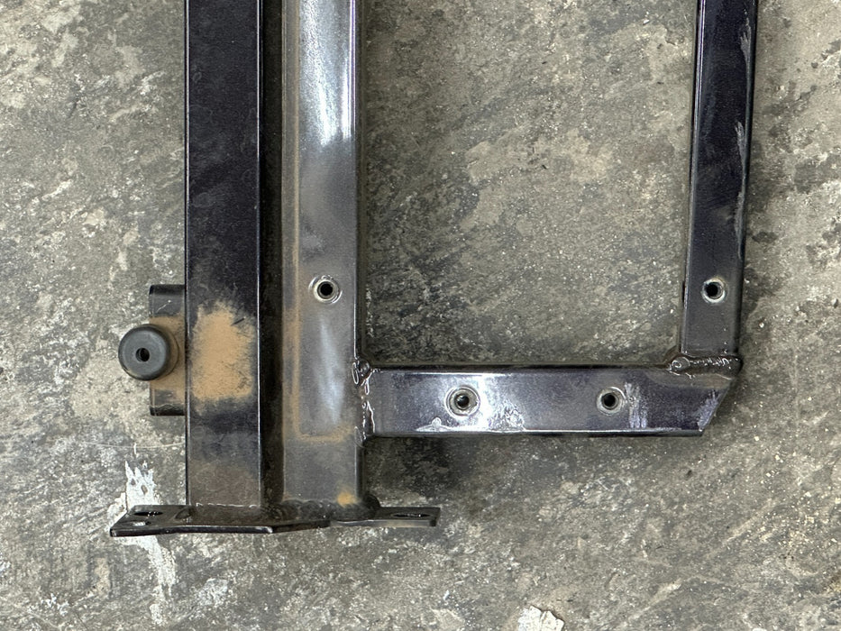 2014 AUDI R8 REAR ENGINE COMPARTMENT FRAME BRACKET SUPPORT W/ LATCH OEM