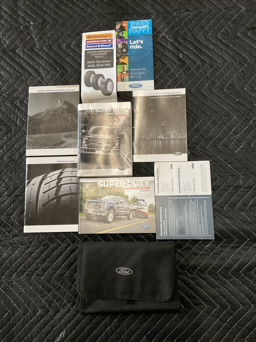 2017 FORD F250 F350 F450 OWNERS MANUAL BOOK OEM