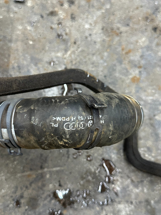 2014 AUDI R8 FRONT LEFT COOLANT HOSE PIPE OEM 420 121 455 420121455 420 121 045