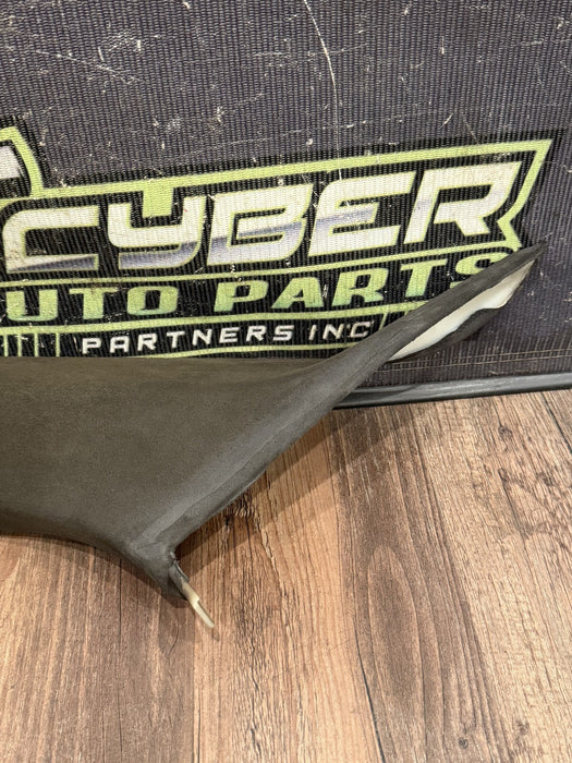 2021 AUDI R8 FRONT LEFT ALCANTARA A PILLAR TRIM OEM 4S8 867 233 *WEAR 4*