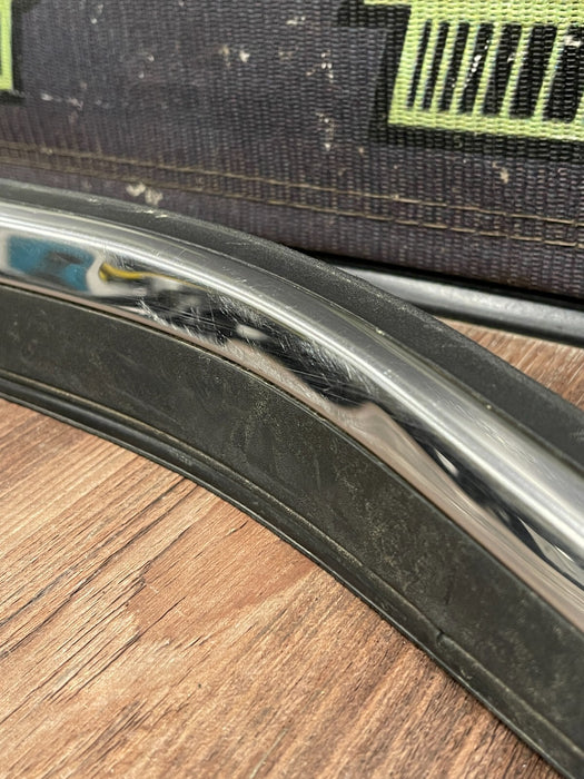 2017-2019 FORD F250 F350 FRONT RIGHT CHROME DOOR STRIP OEM (READ DESCR)