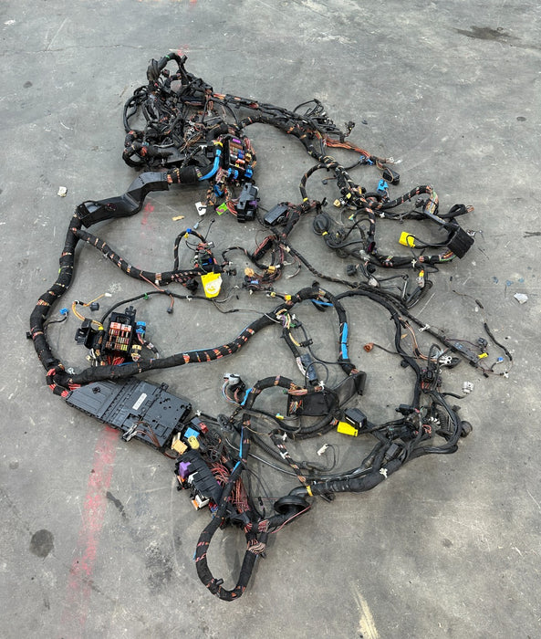 2014 PORSCHE 911 TURBO S INTERIOR BODY WIRING HARNESS OEM