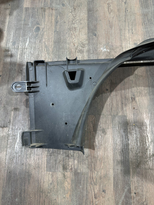 2017-2019 FORD F250 F350 UPPER FAN SHROUD OEM HC34-8L604-CD *TAB/CRACK 6 & 9*