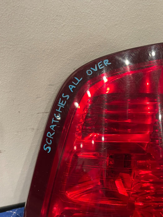 2017 DODGE RAM 2500 MEGA CAB REAR DRIVER LEFT TAIL LIGHT OEM *SCRATCHES*