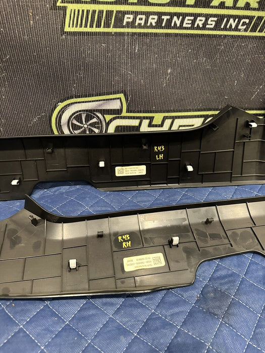 2017-2019 FORD F250 F350 F450 CENTER CONSOLE LOWER LEFT RIGHT TRIM PANELS OEM