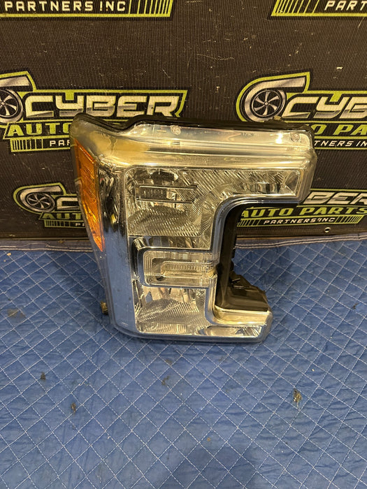 2017-2019 FORD F250 F350 F450 PASSENGER RIGHT HALOGEN HEADLIGHT OEM